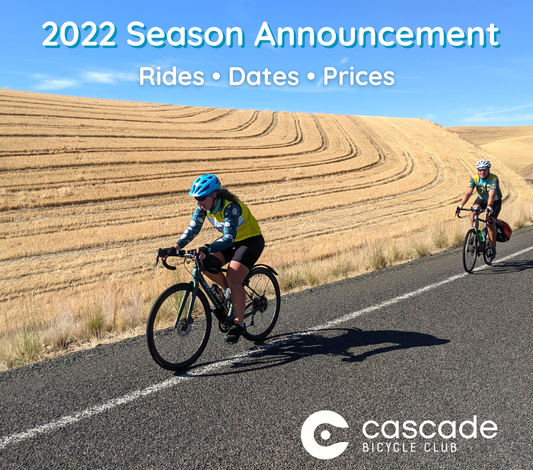 Press Release Cascade Bicycle Club Announces 2022 Rides Season And Press Release Cascade Bicycle Club Announces 2022 Rides Season And